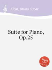 Suite for Piano, Op.25