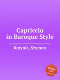 Capriccio in Baroque Style