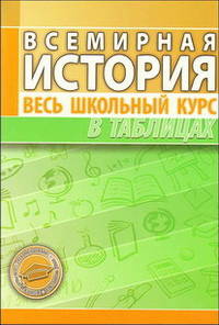 Всемирная история. Весь школьный курс в таблицах. ( 4-е изд.)
