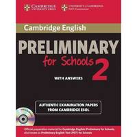 Cambridge English Preliminary for Schools 2: Self-study Pack: Student