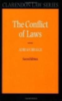 The Conflict of Laws (Clarendon Law Series)