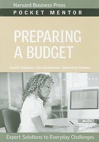 PMS. Preparing A Budget