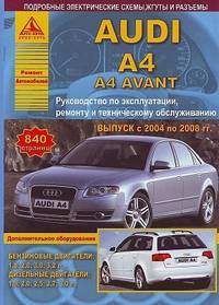Audi A4 / A4 Avant. Выпуск с 2004 по 2008 гг. Руководство по эксплуатации, ремонту и техническому обслуживанию, дополнительное оборудование