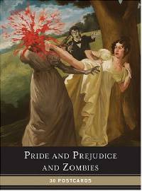 Pride Prejudice Zombies Postcrd Book