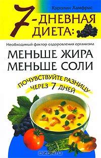 7-дневная диета: меньше жира, меньше соли