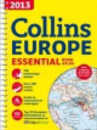2013 Collins Essential Road Atlas Europe