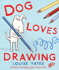 Dog Loves Drawing