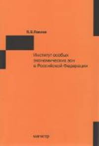 Институт особых экономических зон в Российской Федерации