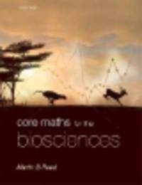 Core Maths For Biosciences
