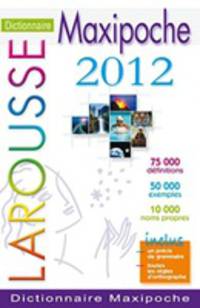 Dictionnaire Maxipoche 2012