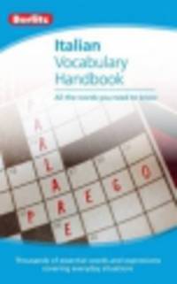 Italian vocabulary berlitz handbook