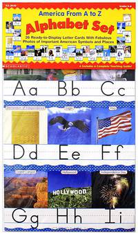 America From A to Z: Alphabet Set
