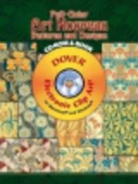 Full-Color Art Nouveau Patterns and Designs (+ CD)