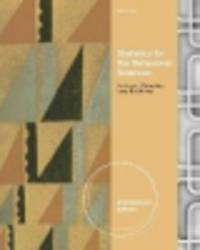 AISE Statistics For Behavioral Sciences