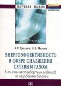 Энергоэффективность в сфере снабжения сетевым газом: В поисках нестандартных ответов на незаданные вопросы: Монография / З.В. Брагина, Е.А. Махова. - (Научная мысль).