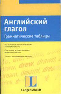 Английский глагол: Грамматические таблицы: Все основные глагольные формы английского языка; Смысловые, вспомогательные, модальные глаголы; Таблица неправильных глаголов
