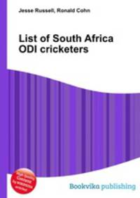 List of South Africa ODI cricketers