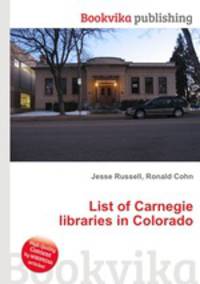 List of Carnegie libraries in Colorado