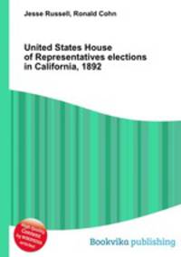 United States House of Representatives elections in California, 1892