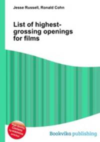 List of highest-grossing openings for films