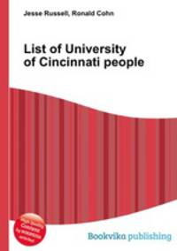 List of University of Cincinnati people