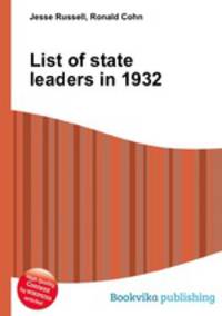 List of state leaders in 1932