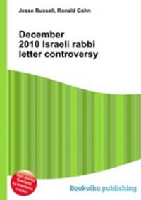 December 2010 Israeli rabbi letter controversy