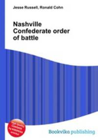 Nashville Confederate order of battle