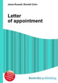 Letter of appointment