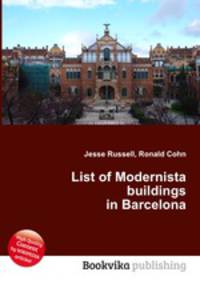 List of Modernista buildings in Barcelona