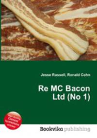 Re MC Bacon Ltd (No 1)
