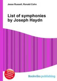 List of symphonies by Joseph Haydn