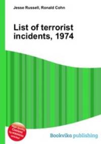 List of terrorist incidents, 1974