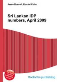 Sri Lankan IDP numbers, April 2009