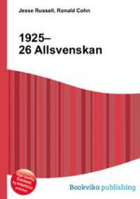 1925–26 Allsvenskan
