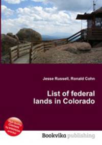 List of federal lands in Colorado