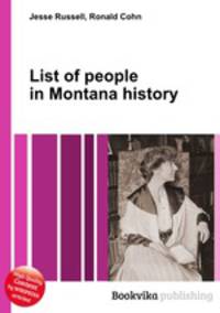 List of people in Montana history