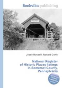 National Register of Historic Places listings in Somerset County, Pennsylvania