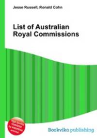 List of Australian Royal Commissions