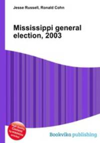 Mississippi general election, 2003