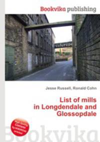 List of mills in Longdendale and Glossopdale