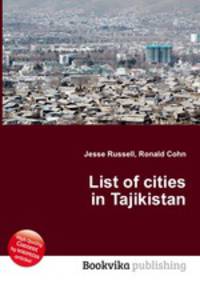 List of cities in Tajikistan