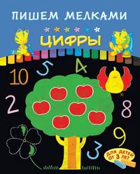 Пишем мелками. Цифры. Книжка-игрушка