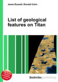 List of geological features on Titan