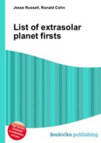 List of extrasolar planet firsts