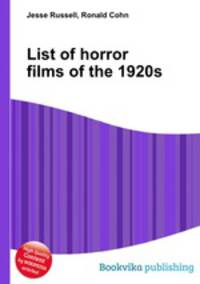 List of horror films of the 1920s