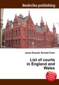 List of courts in England and Wales