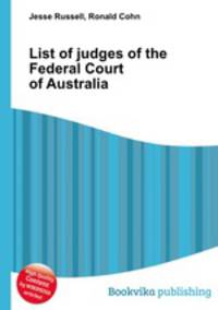 List of judges of the Federal Court of Australia