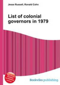 List of colonial governors in 1979