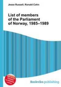 List of members of the Parliament of Norway, 1985–1989